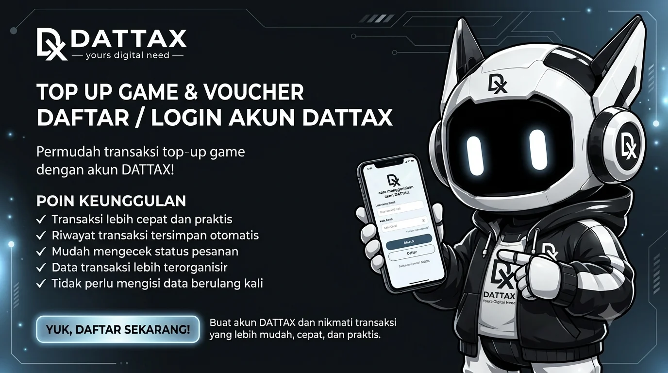 Daftar Akun Dattax